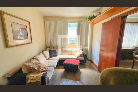 Sala de apartamento à venda com 4 quartos, 214m² em Carmo, Belo Horizonte