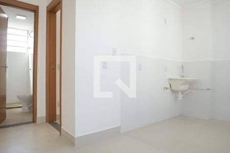 Cozinha de apartamento para alugar com 2 quartos, 53m² em Residencial Aquários Ii, Goiânia