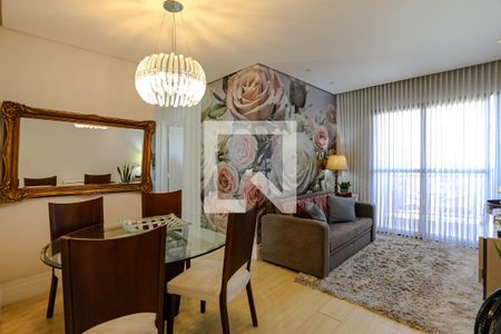 Sala de apartamento para alugar com 2 quartos, 66m² em Vila Oliveira, Mogi das Cruzes