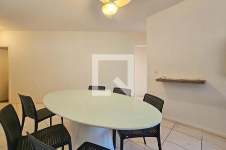 Sala de apartamento para alugar com 3 quartos, 103m² em Jardim Guaiuba, Guarujá