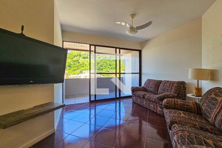 Sala de apartamento para alugar com 3 quartos, 103m² em Jardim Guaiuba, Guarujá