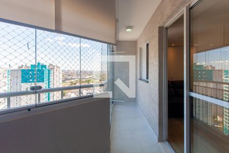 Varanda da Sala de apartamento para alugar com 2 quartos, 65m² em Vila Prudente, São Paulo