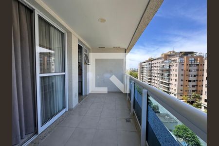 Varanda de apartamento à venda com 3 quartos, 93m² em Recreio dos Bandeirantes, Rio de Janeiro