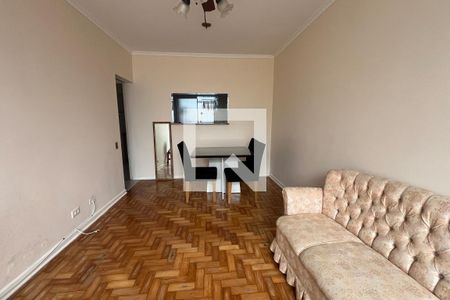 Sala de apartamento para alugar com 3 quartos, 90m² em Aparecida, Santos