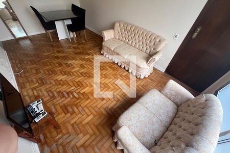 Sala de apartamento para alugar com 3 quartos, 90m² em Aparecida, Santos