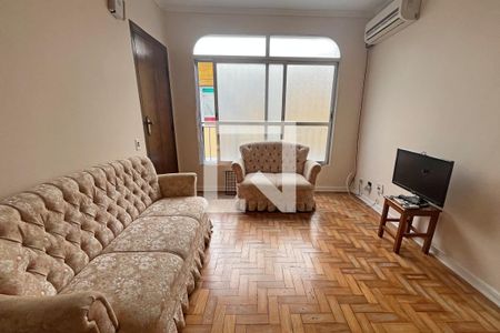 Sala de apartamento para alugar com 3 quartos, 90m² em Aparecida, Santos