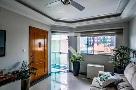 Sala de apartamento à venda com 3 quartos, 166m² em Vila Eldizia, Santo André
