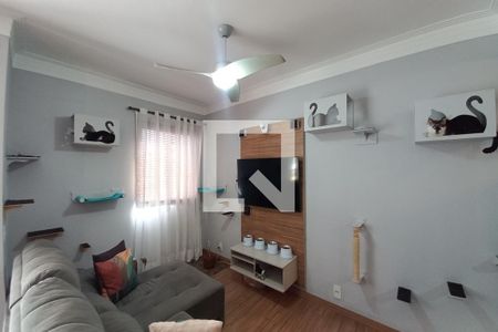 Sala de apartamento à venda com 3 quartos, 82m² em Jardim do Lago, Campinas