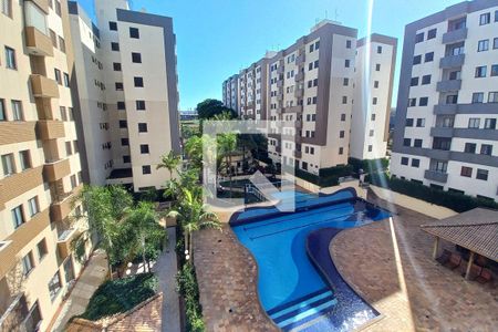 Vista da sala de apartamento à venda com 3 quartos, 82m² em Jardim do Lago, Campinas