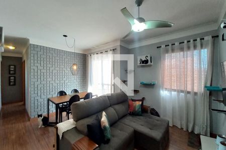 Sala de apartamento à venda com 3 quartos, 82m² em Jardim do Lago, Campinas