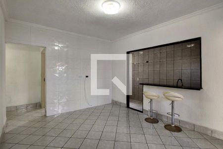 Sala de casa para alugar com 3 quartos, 70m² em Vila Assuncao, Praia Grande