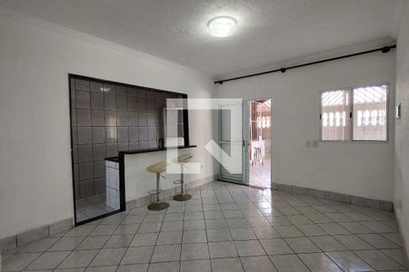 Sala de casa para alugar com 3 quartos, 70m² em Vila Assuncao, Praia Grande