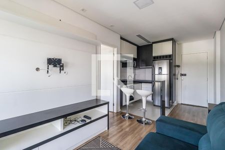 Sala de apartamento para alugar com 1 quarto, 40m² em Vila Nilva, Barueri