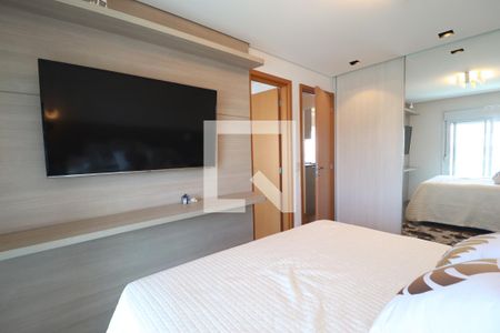 Quarto 1 suíte de apartamento para alugar com 2 quartos, 84m² em Vila Scarpelli, Santo André