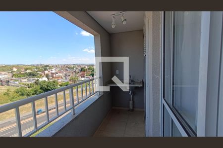 Varanda de apartamento para alugar com 2 quartos, 50m² em Vila Barcelona, Sorocaba