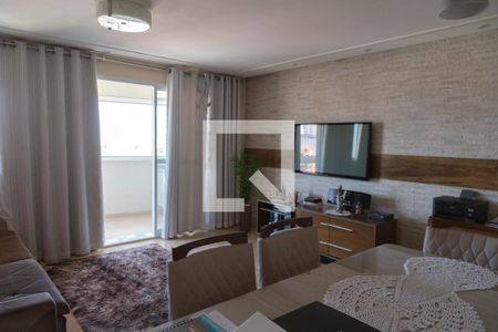 Sala de apartamento para alugar com 3 quartos, 82m² em Gopouva, Guarulhos