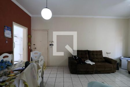 Sala de apartamento para alugar com 3 quartos, 100m² em Jardim Tres Marias, Guarujá