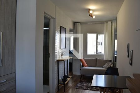 Sala de apartamento para alugar com 1 quarto, 21m² em Bigorrilho, Curitiba