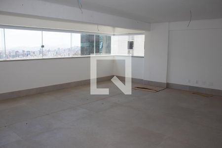 Sala de apartamento para alugar com 4 quartos, 152m² em Luxemburgo, Belo Horizonte