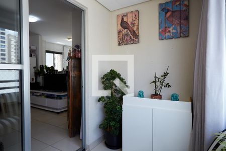 Varanda da Sala de apartamento à venda com 2 quartos, 64m² em Centro, Belo Horizonte