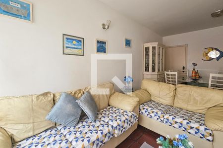 Sala de apartamento para alugar com 3 quartos, 93m² em Loteamento Joao Batista Juliao, Guarujá