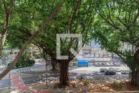 Vista da Sala/Quarto de apartamento para alugar com 1 quarto, 27m² em Bela Vista, São Paulo