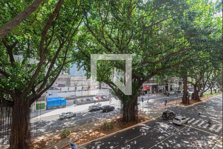 Vista da Sala/Quarto de apartamento para alugar com 1 quarto, 27m² em Bela Vista, São Paulo