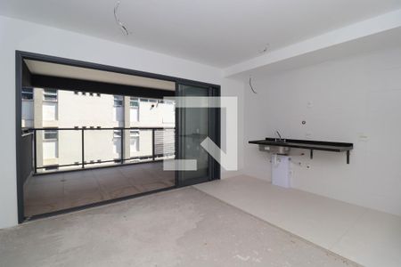 Sala/Cozinha de apartamento à venda com 2 quartos, 64m² em Jardim Paulista, São Paulo