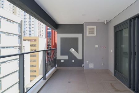 Varanda da Sala de apartamento à venda com 2 quartos, 64m² em Jardim Paulista, São Paulo