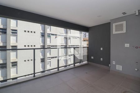 Varanda da Sala de apartamento à venda com 2 quartos, 64m² em Jardim Paulista, São Paulo