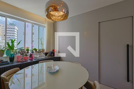 Sala de Jantar de apartamento à venda com 4 quartos, 118m² em Sion, Belo Horizonte