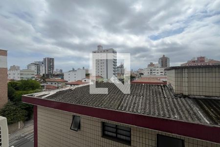 Vista da sala de apartamento para alugar com 2 quartos, 80m² em Embaré, Santos