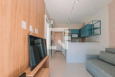 Sala de apartamento para alugar com 1 quarto, 36m² em Barra, Salvador