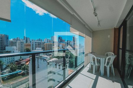 Varanda de apartamento para alugar com 1 quarto, 36m² em Barra, Salvador