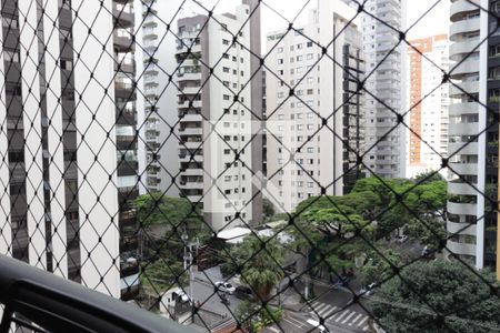 Vista da Varanda de apartamento à venda com 2 quartos, 60m² em Moema, São Paulo