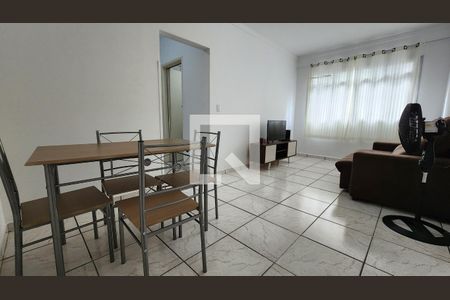 Sala de apartamento para alugar com 1 quarto, 90m² em Macuco, Santos