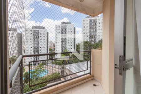 Varanda da Sala de apartamento à venda com 2 quartos, 67m² em Jardim Esmeralda, São Paulo