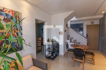 Sala 1 de apartamento para alugar com 2 quartos, 114m² em Santa Cruz, Belo Horizonte