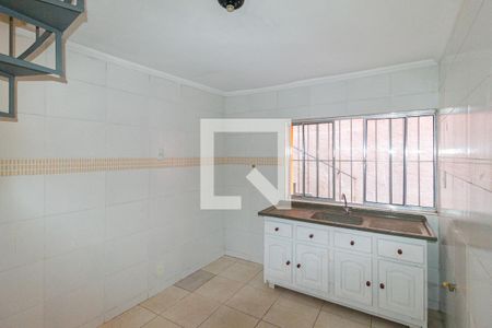 Cozinha de casa para alugar com 1 quarto, 40m² em Jaguaribe, Osasco