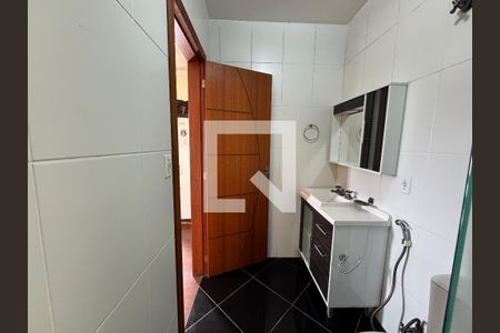 Banheiro da Suíte de kitnet/studio para alugar com 1 quarto, 35m² em Jardim America, São Leopoldo