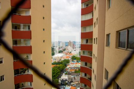 Vista da varanda de apartamento à venda com 3 quartos, 88m² em Vila Valparaíso, Santo André