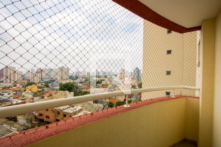 Varanda do quarto 1 de apartamento à venda com 3 quartos, 88m² em Vila Valparaíso, Santo André