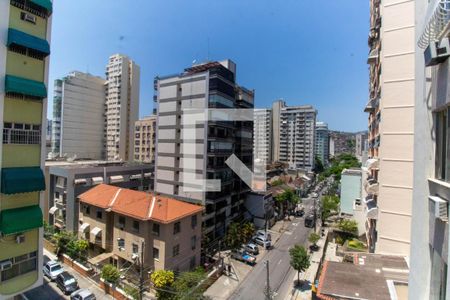 Vista da Sala de apartamento para alugar com 2 quartos, 80m² em Icaraí, Niterói