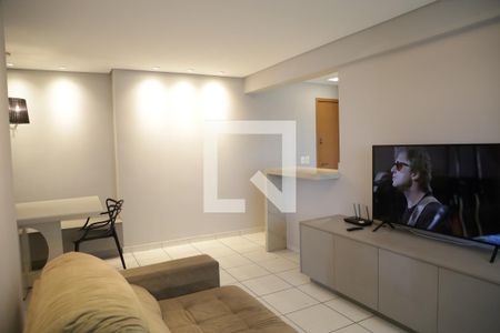 Sala de apartamento para alugar com 3 quartos, 77m² em Parque Amazonia, Goiânia