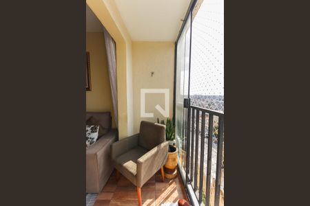 Varanda da Sala de apartamento à venda com 2 quartos, 48m² em Jardim Norma, São Paulo