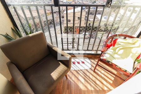 Varanda da Sala de apartamento à venda com 2 quartos, 48m² em Jardim Norma, São Paulo