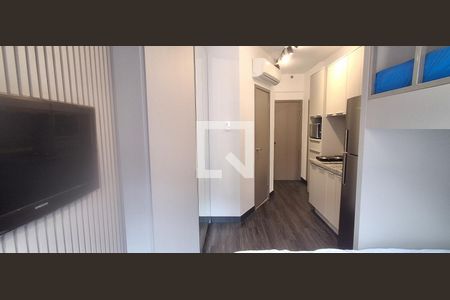 Cozinha de kitnet/studio para alugar com 1 quarto, 20m² em Santa Paula, São Caetano do Sul