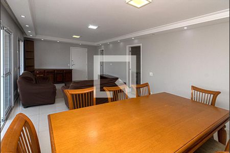 Sala de apartamento para alugar com 3 quartos, 136m² em Vila Dom Pedro I, São Paulo