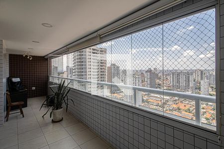 Sacada de apartamento para alugar com 3 quartos, 136m² em Vila Dom Pedro I, São Paulo