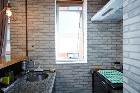 Cozinha  de apartamento para alugar com 1 quarto, 38m² em Savassi, Belo Horizonte